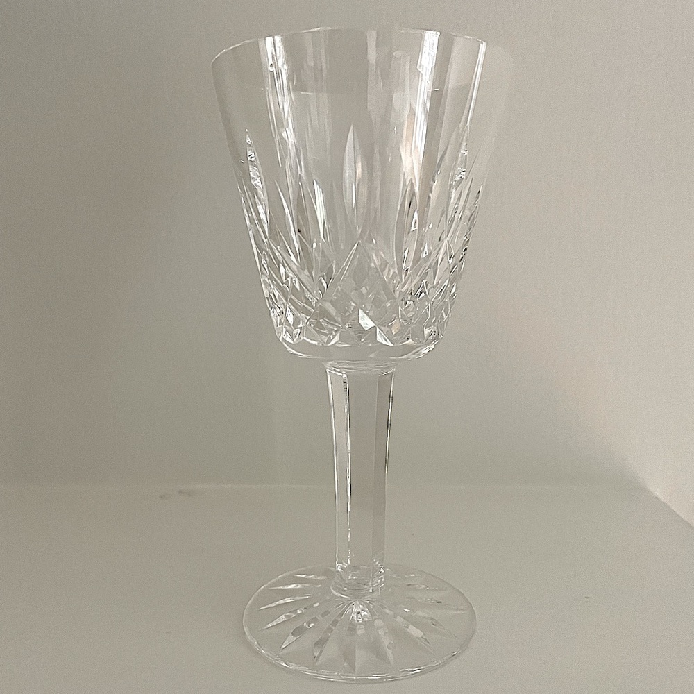 11 Waterford Lismore Crystal Claret Wine Glasses
